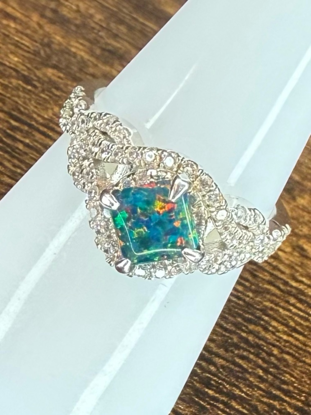 Retro Fall Catch a Unicorn Ring